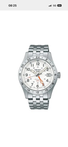 Seiko sports field - gmt, white