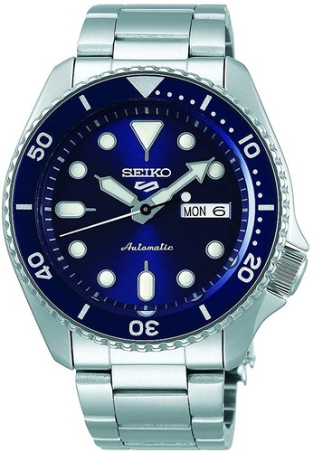 Seiko men automatic blue - seiko, 5