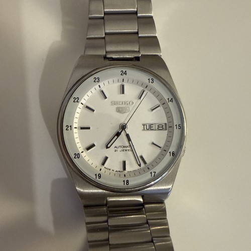 Seiko 7s26 3040 white - 5,