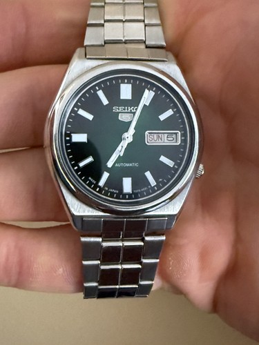 Seiko automatic green dial - 5,