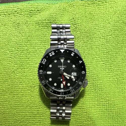 Seiko gmt black grape - "black, grape"