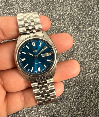Seiko automatic blue dial - automatic,