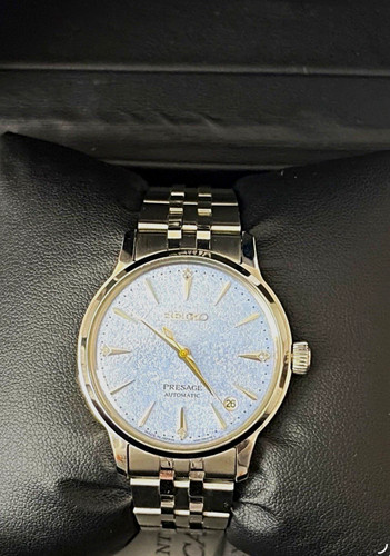 Seiko presage automatic blue - ,
