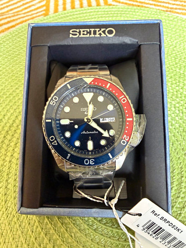 Seiko sports srpd53k1 - 5,