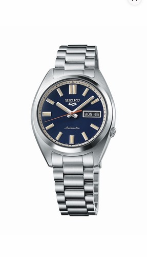Seiko 4mm blue - 5, 37.4mm