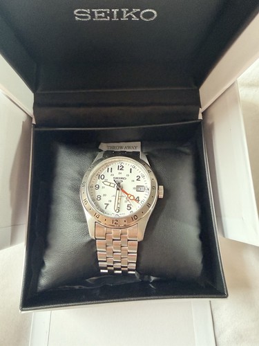 Seiko gmt white dial - white, 2026