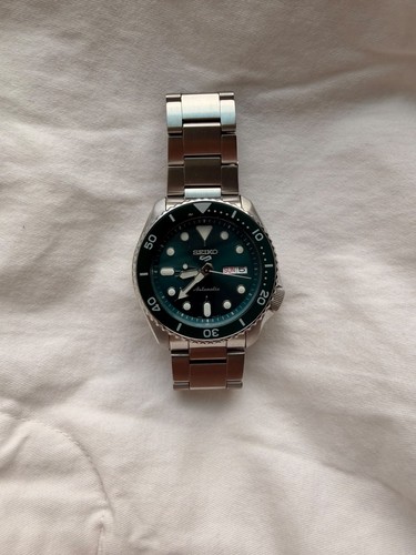 Seiko sports srpd61k1 green - seiko, 5