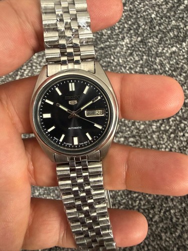 Seiko automatic mm black - mm,