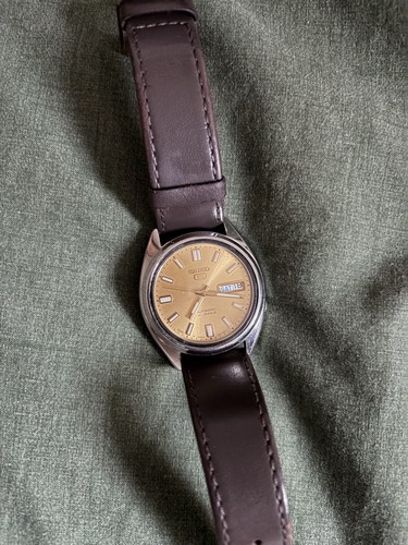 Seiko gold dial 7s26 - gold,