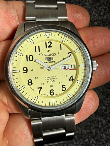 Seiko sports automatic beige - 5,
