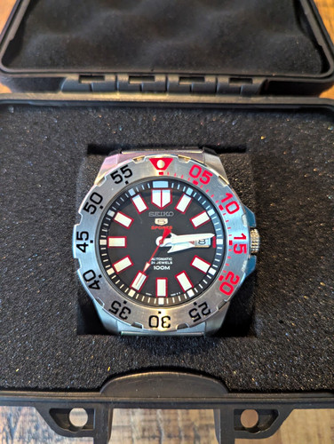 Seiko sports automatic 100m - seiko,