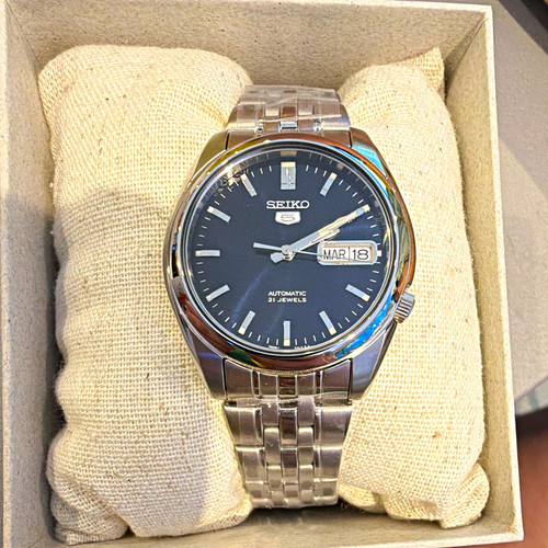 Seiko snk357k1 automatic 21j - seiko, 5