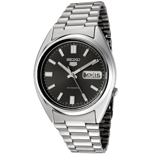 Seiko mens black dial - seiko,