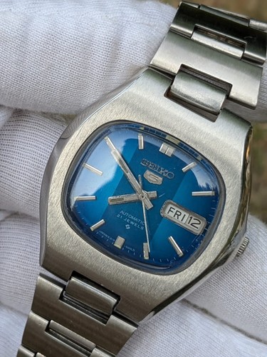 Seiko automatic blue dial - seiko, 5