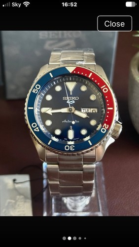 Seiko sports pepsi new - sports, “pepsi”