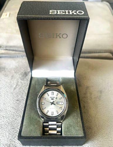 Seiko automatic silver - seiko, 5