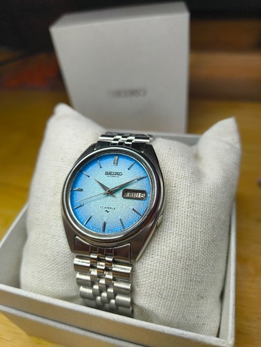 Seiko automatic sky blue - seiko,