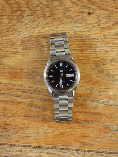 Seiko automatic dark blue - seiko,
