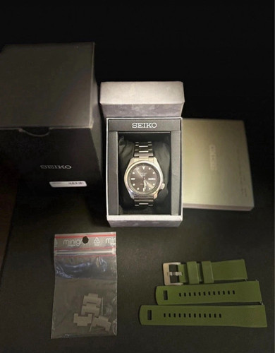 Seiko sports automatic black - seiko,