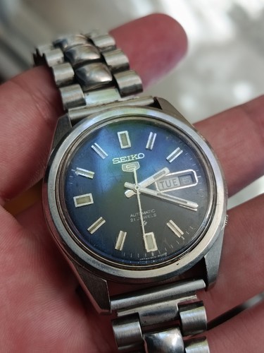 Vintage seiko automatic blue - 5,