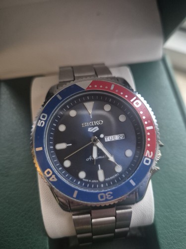 Seiko sports automatic blue - 5,