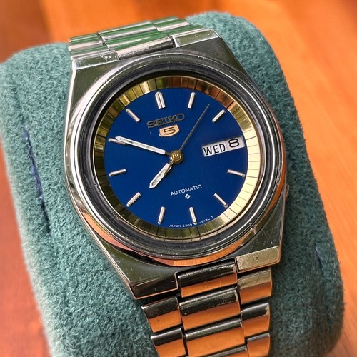Vintage seiko automatic blue - vintage, 5