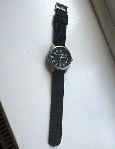 Seiko kinetic men - men's, black