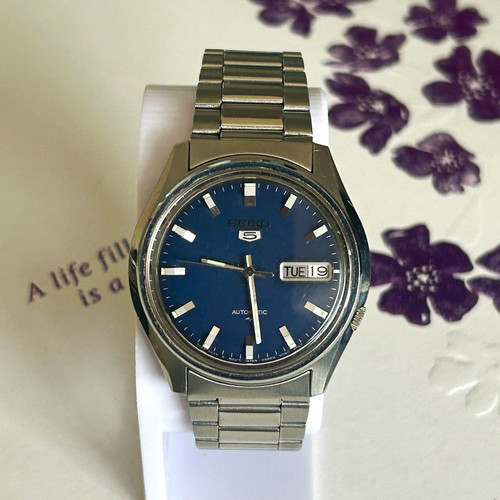 Seiko automatic blue dial - 5,