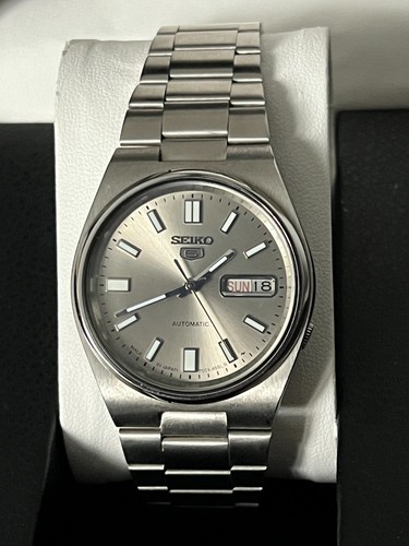 Seiko 7009 3130 silver - seiko,