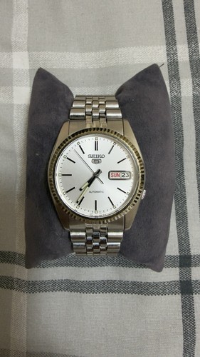Seiko silver men watch - 5,