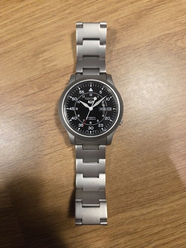 Seiko automatic black dial - 5,