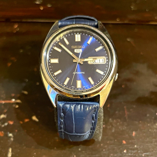Seiko automatic snxs77 blue - seiko,
