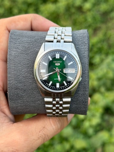 Seiko automatic green dial - 5,