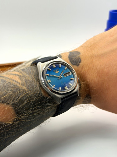 Seiko automatic 7009 blue - seiko, 5