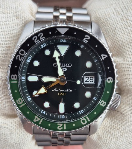 Seiko automatic gmt black - automatic,