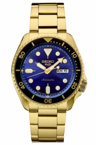 Seiko sports blue dial - seiko,