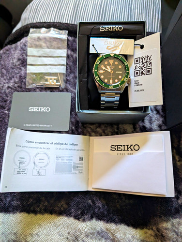 Seiko srpd63k1 green - seiko, dial