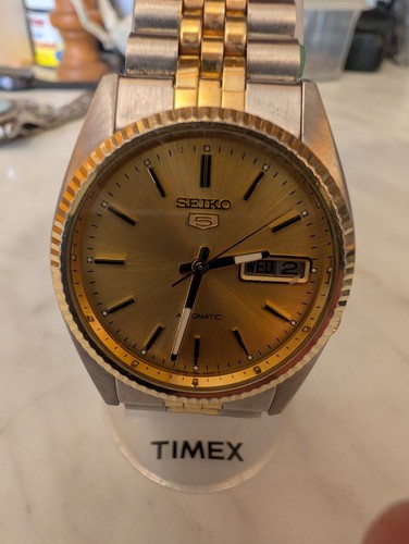 Seiko 7009 3110 bimetal - 7009-3110, mens
