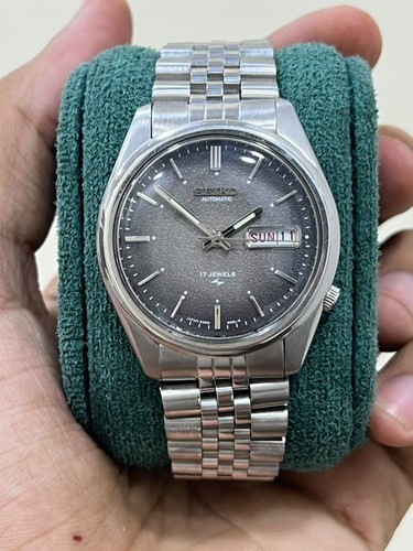 Seiko automatic texture - automatic, gray