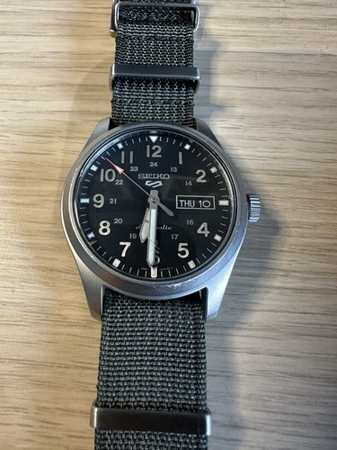 Seiko automatic 39mm grey - automatic,