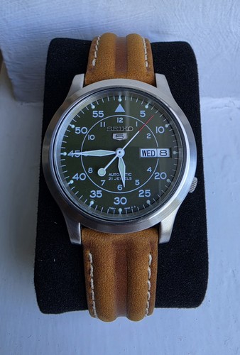 Seiko 7s26 02j0 green - seiko,