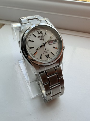 Seiko silver watch snkl51k1 - seiko, 5