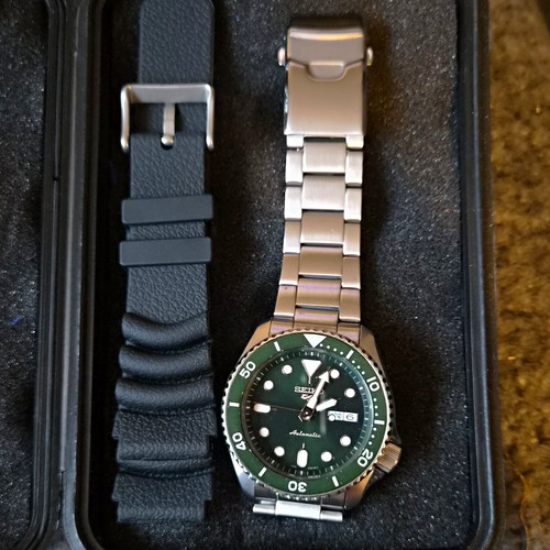 Seiko automatic green - 5,